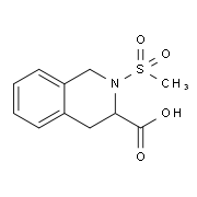 2-(Methylsulfonyl)-1,2,3,4-tetrahydroisoquinoline-3-carboxylic acid