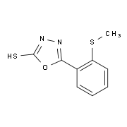 5-[2-(Methylsulfanyl)phenyl]-1,3,4-oxadiazol-2-ylhydrosulfide