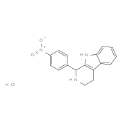 1-(4-Nitrophenyl)-2,3,4,9-tetrahydro-1H-beta-carboline hydrochloride