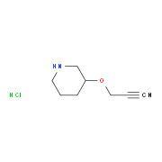 3-(2-Propynyloxy)piperidine hydrochloride