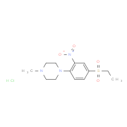 1-[4-(Ethylsulfonyl)-2-nitrophenyl]-4-methylpiperazine hydrochloride