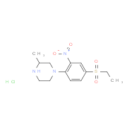 1-[4-(Ethylsulfonyl)-2-nitrophenyl]-3-methylpiperazine hydrochloride