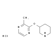 2-methyl-3-(piperidin-3-yloxy)-pyrazine hydrochloride