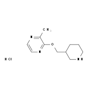 2-Methyl-3-(piperidin-3-ylmethoxy)-pyrazine hydrochloride