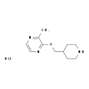 2-Methyl-3-(piperidin-4-ylmethoxy)-pyrazine hydrochloride