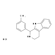 1-(3-Methylphenyl)-2,3,4,9-tetrahydro-1H-beta-carboline hydrochloride