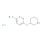 3-Methyl-6-(piperidin-3-yloxy)-pyridazine hydrochloride