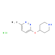 3-Methyl-6-(piperidin-4-yloxy)-pyridazine hydrochloride