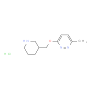 3-Methyl-6-(piperidin-3-ylmethoxy)-pyridazine hydrochloride