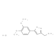 {[5-(3,4-Dimethoxyphenyl)isoxazol-3-yl]-methyl}amine hydrochloride