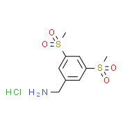 3,5-Bis(methylsulfonyl)benzylamine hydrochloride