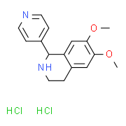 6,7-Dimethoxy-1-(4-pyridyl)-1,2,3,4-tetrahydro-isoquinoline dihydrochloride