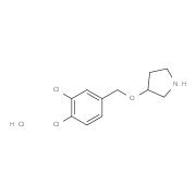 (S)-3-(3,4-Dichloro-benzyloxy)-pyrrolidine hydrochloride