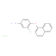 3-Chloro-4-(1-naphthyloxy)aniline hydrochloride