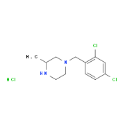 1-(2,4-Dichloro-benzyl)-3-methyl-piperazine hydrochloride