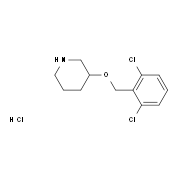 3-(2,6-Dichloro-benzyloxy)-piperidine hydrochloride