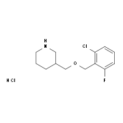 3-(2-Chloro-6-fluoro-benzyloxymethyl)-piperidine hydrochloride