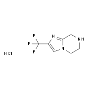 2-(Trifluoromethyl)-5,6,7,8-tetrahydroimidazo-[1,2-a]pyrazine hydrochloride