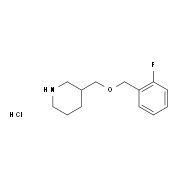 3-(2-Fluoro-benzyloxymethyl)-piperidine hydrochloride