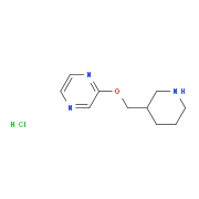 2-(Piperidin-3-ylmethoxy)-pyrazine hydrochloride