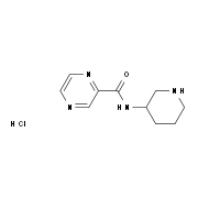 Pyrazine-2-carboxylic acid piperidin-3-ylamide hydrochloride