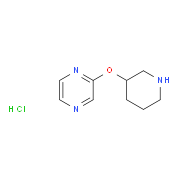 2-(Piperidin-3-yloxy)-pyrazine hydrochloride