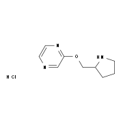 2-(Pyrrolidin-2-ylmethoxy)-pyrazine hydrochloride