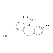 1-(3-Amino-10,11-dihydro-dibenzo[b,f]-azepin-5-yl)-ethanone hydrochloride