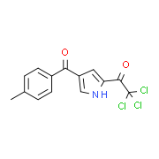 2,2,2-Trichloro-1-[4-(4-methylbenzoyl)-1H-pyrrol-2-yl]-1-ethanone