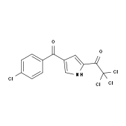 2,2,2-Trichloro-1-[4-(4-chlorobenzoyl)-1H-pyrrol-2-yl]-1-ethanone