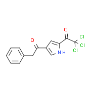 2,2,2-Trichloro-1-[4-(2-phenylacetyl)-1H-pyrrol-2-yl]-1-ethanone