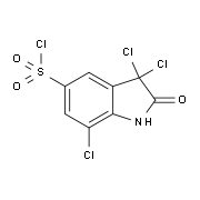 3,3,7-Trichloro-2-oxoindoline-5-sulfonyl chloride