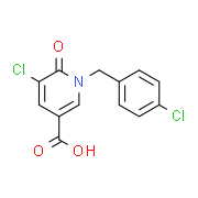 5-Chloro-1-(4-chlorobenzyl)-6-oxo-1,6-dihydro-3-pyridinecarboxylic acid