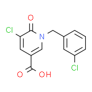 5-Chloro-1-(3-chlorobenzyl)-6-oxo-1,6-dihydro-3-pyridinecarboxylic acid