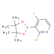2-Chloro-4-iodo-3-(4,4,5,5-tetramethyl-1,3,2-dioxaborolan-2-yl)pyridine
