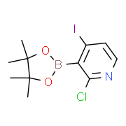 2-Chloro-4-iodo-3-(4,4,5,5-tetramethyl-1,3,2-dioxaborolan-2-yl)pyridine