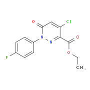 Ethyl 4-chloro-1-(4-fluorophenyl)-6-oxo-1,6-dihydro-3-pyridazinecarboxylate