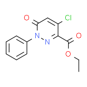 Ethyl 4-chloro-6-oxo-1-phenyl-1,6-dihydro-3-pyridazinecarboxylate