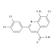 7-Chloro-2-(3,4-dichlorophenyl)-8-methylquinoline-4-carboxylic acid