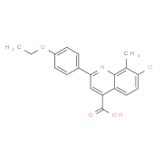 7-Chloro-2-(4-ethoxyphenyl)-8-methylquinoline-4-carboxylic acid