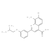 7-Chloro-2-(3-isobutoxyphenyl)-8-methylquinoline-4-carboxylic acid
