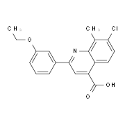 7-Chloro-2-(3-ethoxyphenyl)-8-methylquinoline-4-carboxylic acid