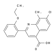 7-Chloro-2-(2-ethoxyphenyl)-8-methylquinoline-4-carboxylic acid