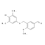 3-[(4-Chloro-3,5-dimethylphenoxy)methyl]-4-methoxybenzaldehyde