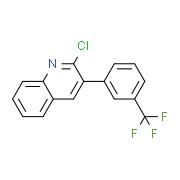 2-Chloro-3-[3-(trifluoromethyl)phenyl]quinoline