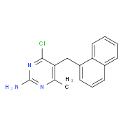 4-Chloro-6-methyl-5-naphthalen-1-ylmethyl-pyrimidin-2-ylamine