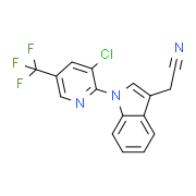 2-{1-[3-Chloro-5-(trifluoromethyl)-2-pyridinyl]-1H-indol-3-yl}acetonitrile