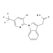2-{1-[3-Chloro-5-(trifluoromethyl)-2-pyridinyl]-1H-indol-3-yl}acetic acid