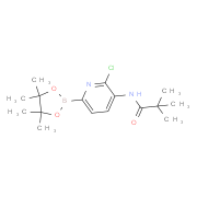 N-(2-Chloro-6-(4,4,5,5-tetramethyl-1,3,2-dioxaborolan-2-yl)pyridin-3-yl)pivalamide