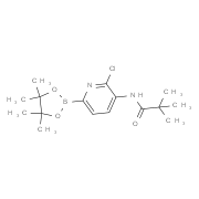 N-(2-Chloro-6-(4,4,5,5-tetramethyl-1,3,2-dioxaborolan-2-yl)pyridin-3-yl)pivalamide